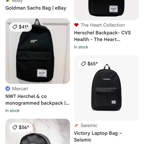 Herschel + Slalom Supply Company Classic Black Backpack - Picture 10 of 10